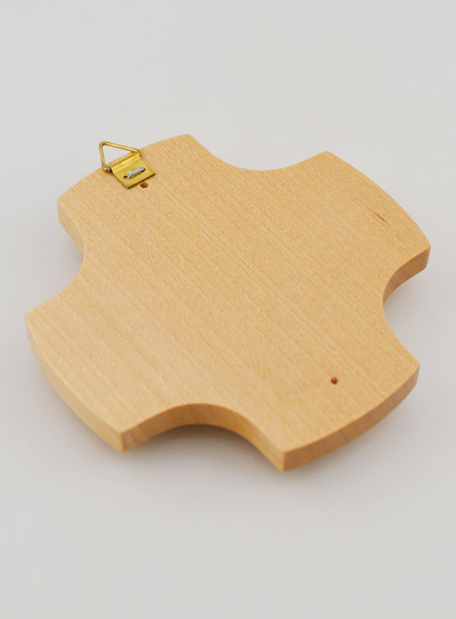 Croce in Legno d’Acero & Angelo Protettore in Vetro (pic 4)