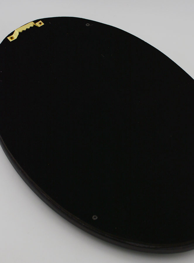 Ex Voto Murale Cuore Dorato Raggiante su Velluto - 23cm (pic 4)