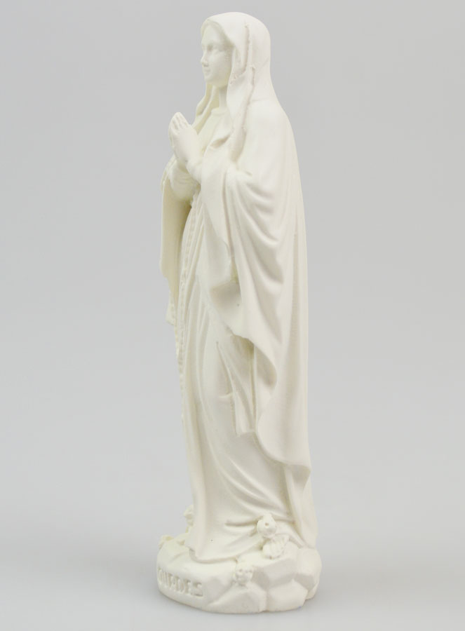 Statua Vergine di Lourdes in Resina Fosforescente - 12cm (pic 2)