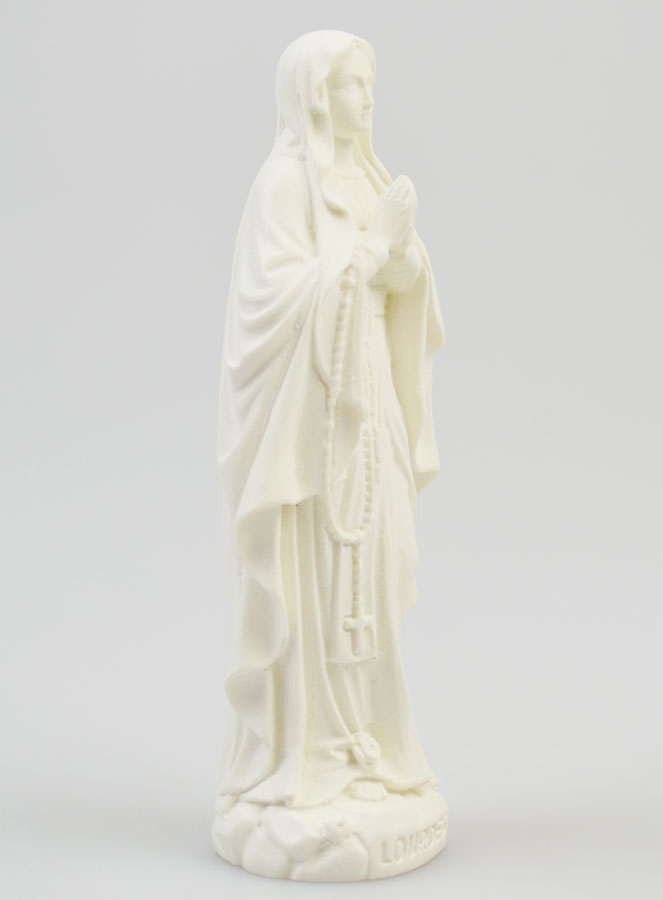 Statua Vergine di Lourdes in Resina Fosforescente - 12cm (pic 3)