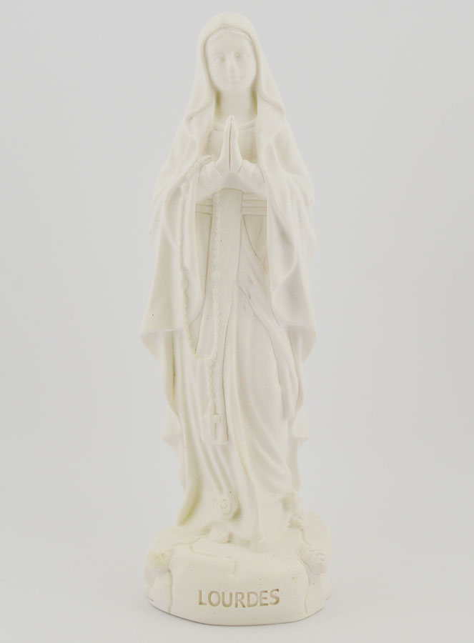 Statua Madonna di Lourdes Fosforescente - 15cm (pic 1)