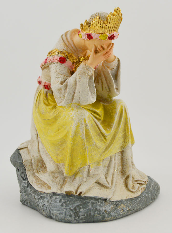 Statua Madonna di La Salette in Lacrime - 11cm (pic 1)