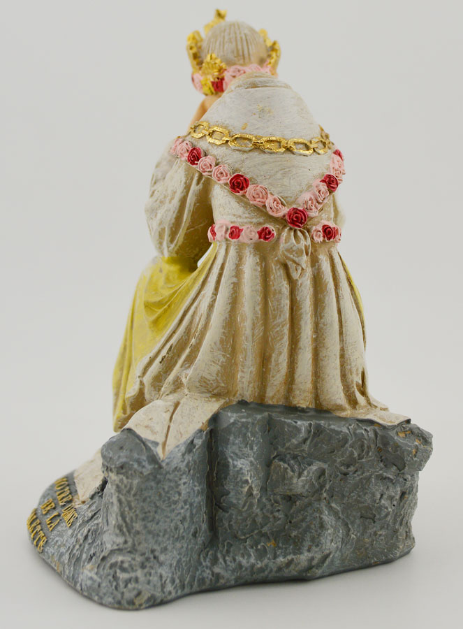 Statua Madonna di La Salette in Lacrime - 11cm (pic 4)