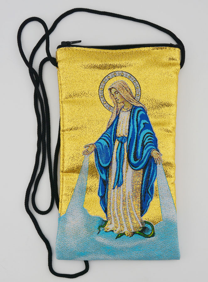 Borsa Porta Cellulare o Occhiali - Vergine Miracolosa (pic 1)