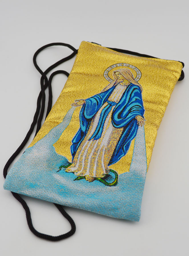 Borsa Porta Cellulare o Occhiali - Vergine Miracolosa (pic 2)