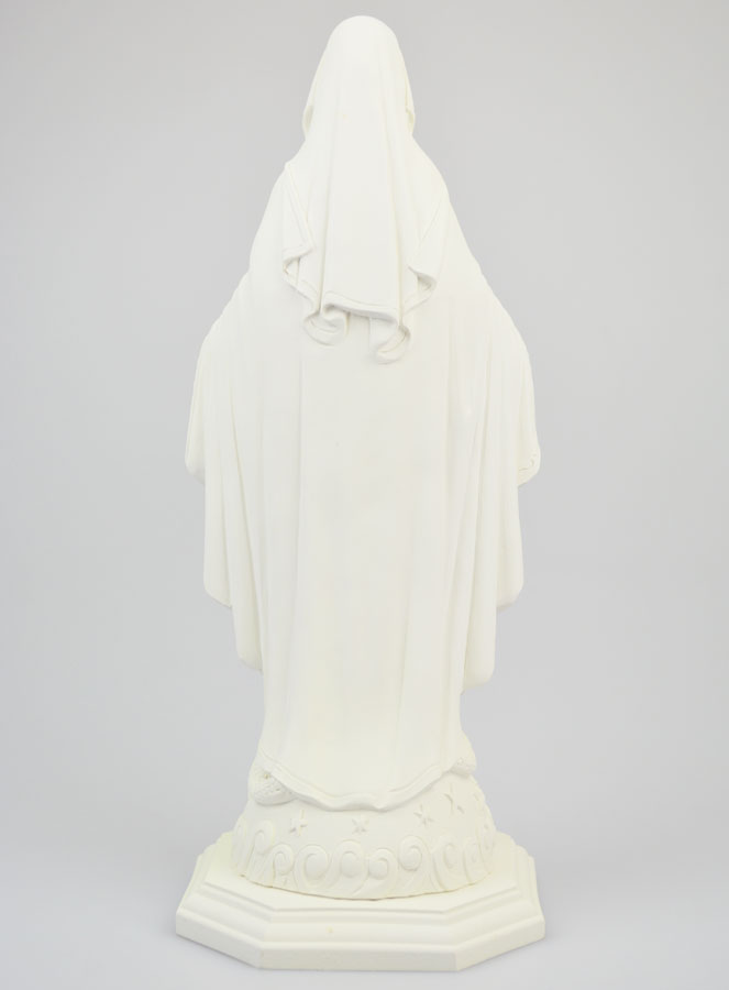 Statua Madonna Miracolosa in Resina Fosforescente - 30 cm (pic 4)