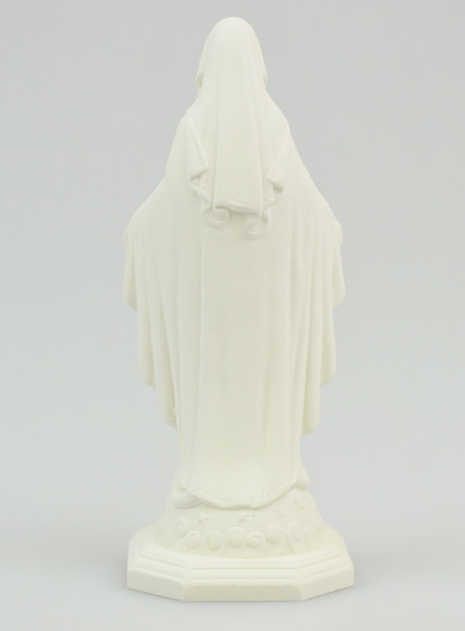 Statua Vergine Miracolosa in Resina Fosforescente - 9cm (pic 4)