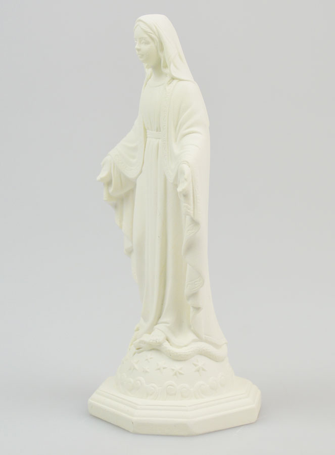 Statua Vergine Miracolosa in Resina Fosforescente - 12cm (pic 2)