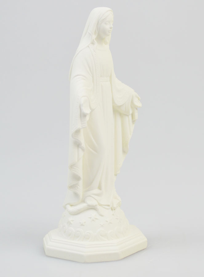 Statua Vergine Miracolosa in Resina Fosforescente - 12cm (pic 3)