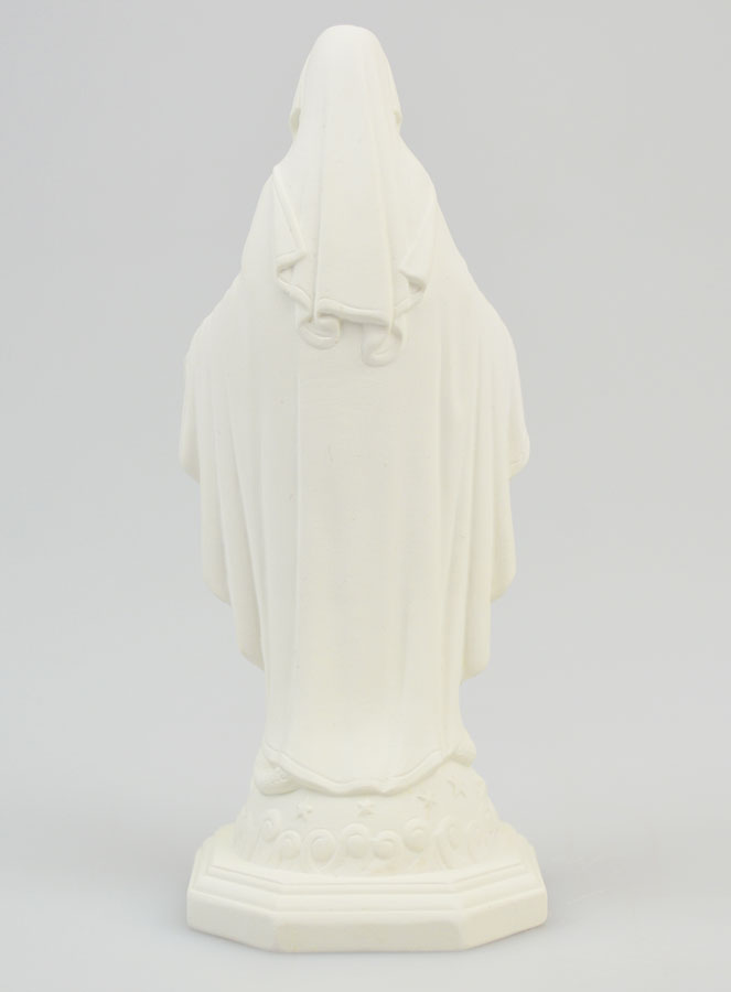 Statua Vergine Miracolosa in Resina Fosforescente - 12cm (pic 4)
