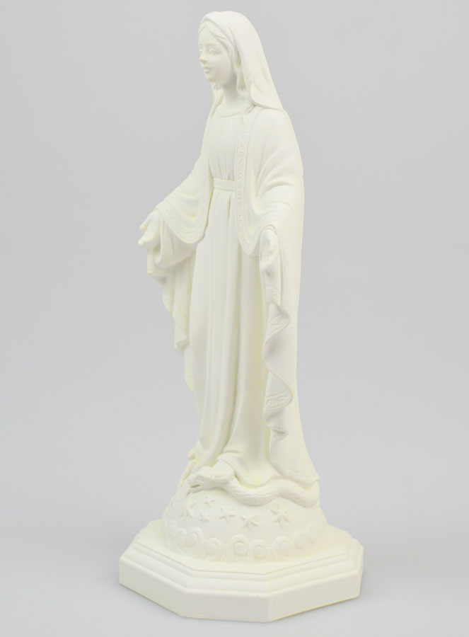 Statua Vergine Miracolosa in Resina Fosforescente - 20 cm (pic 2)