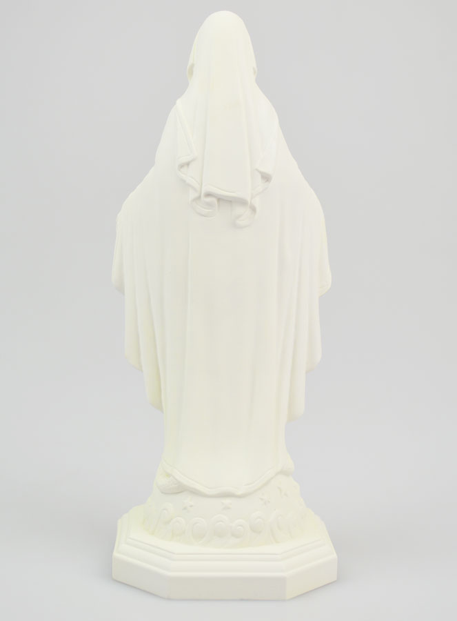 Statua Vergine Miracolosa in Resina Fosforescente - 20 cm (pic 4)