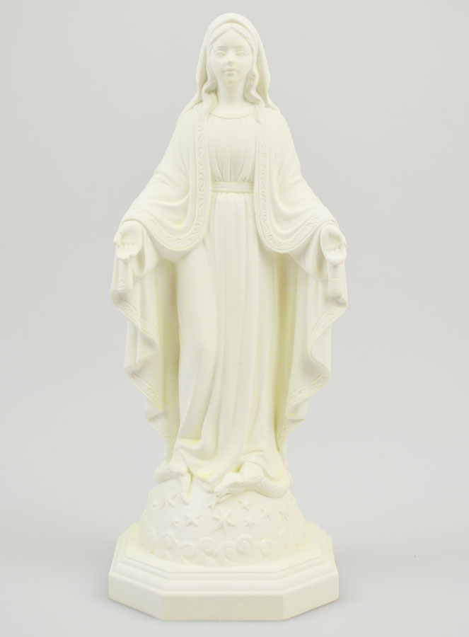 Statua Vergine Maria Miracolosa Fosforescente - 15cm (pic 1)