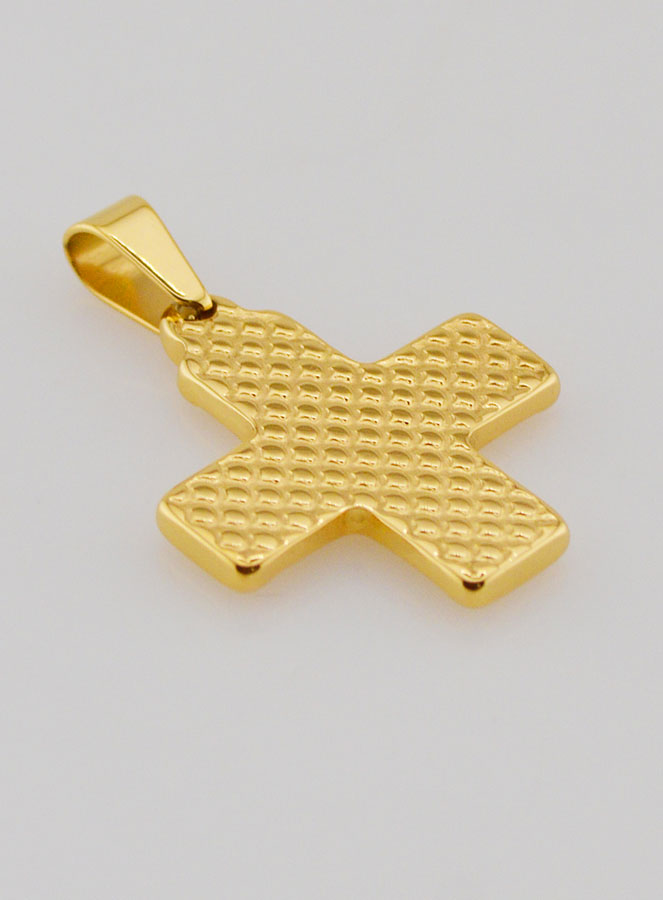 Ciondolo Croce Crisma Dorato - Pax, Alfa & Omega (pic 4)