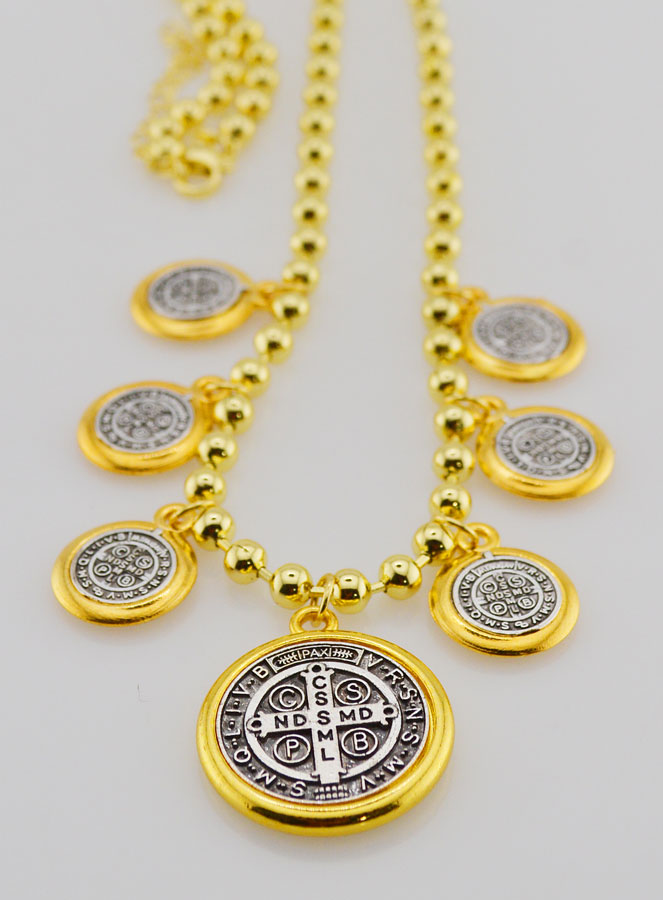 Collana Religiosa Protezione di San Benedetto (pic 3)