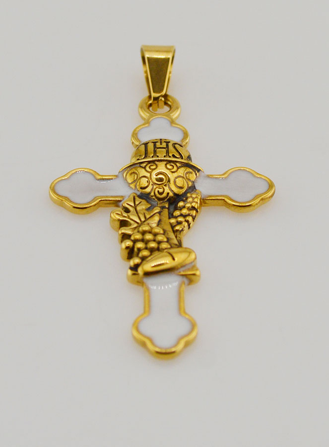 Regalo di Comunione - Ciondolo Croce di Comunione (pic 2)