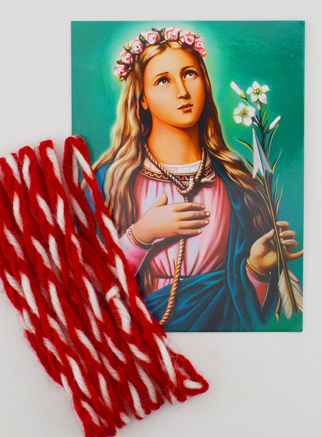 Cordone di Santa Filomena con Preghiera (pic 1)