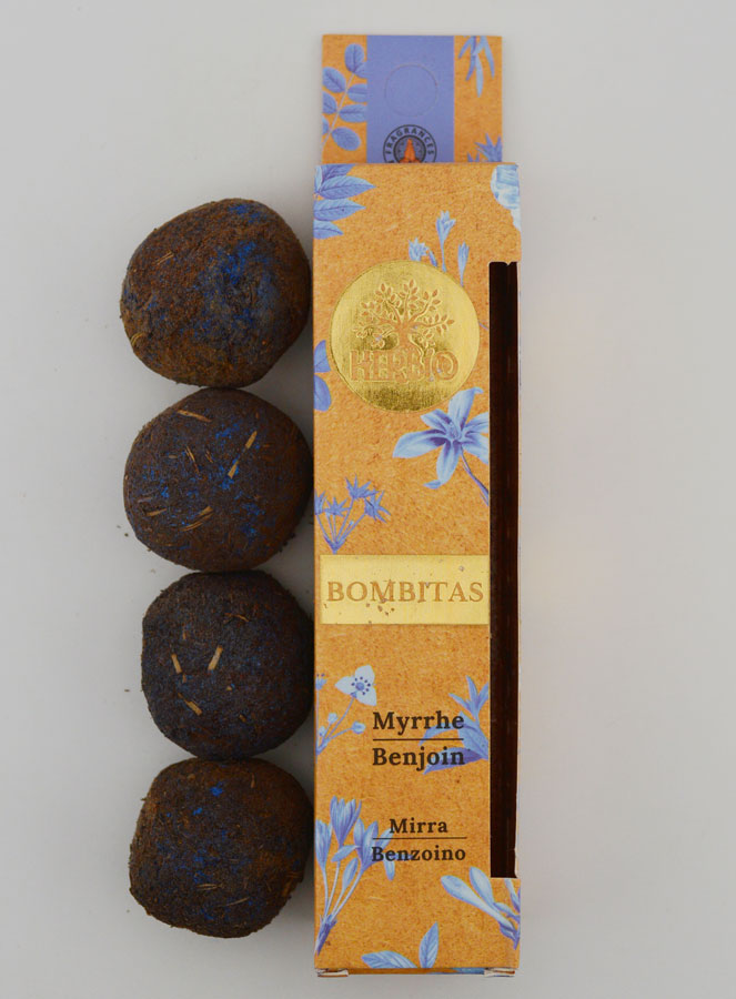 Incenso Bombe di Fumigazione - Benzoino & Mirra (pic 1)