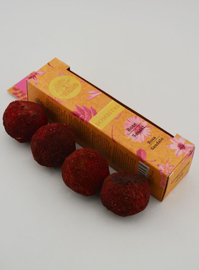 Incenso Bombe di Fumigazione - Rosa & Sandalo (pic 3)