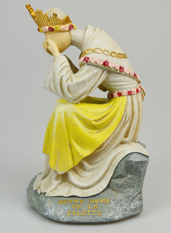 Statua Madonna Della Salette in Lacrime - 20 cm, (pic 1)