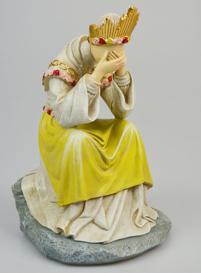 Statua Madonna Della Salette in Lacrime - 20 cm, (pic 3)