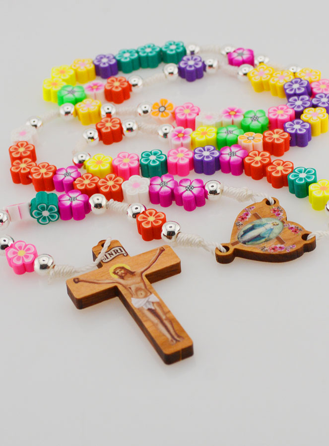 Rosario Madonna Miracolosa Multicolore per Bambini (pic 2)