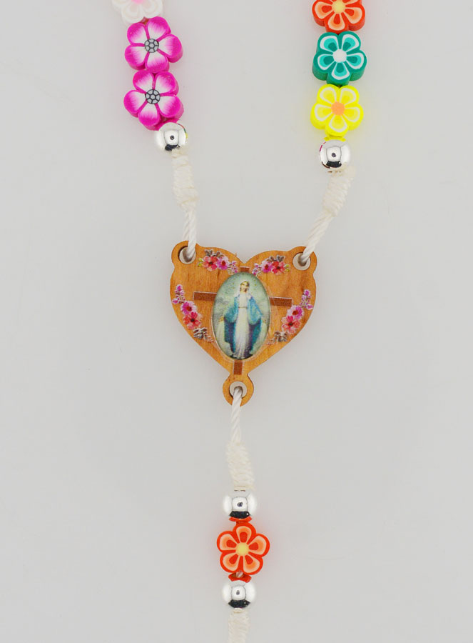Rosario Madonna Miracolosa Multicolore per Bambini (pic 4)