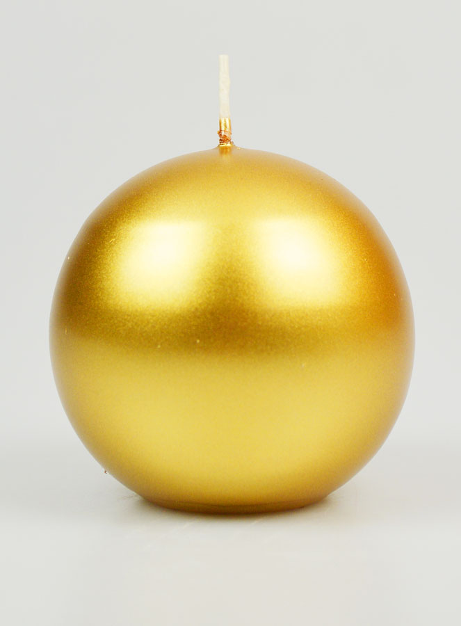 Candela Sfera Decorativa - 8cm (pic 1)