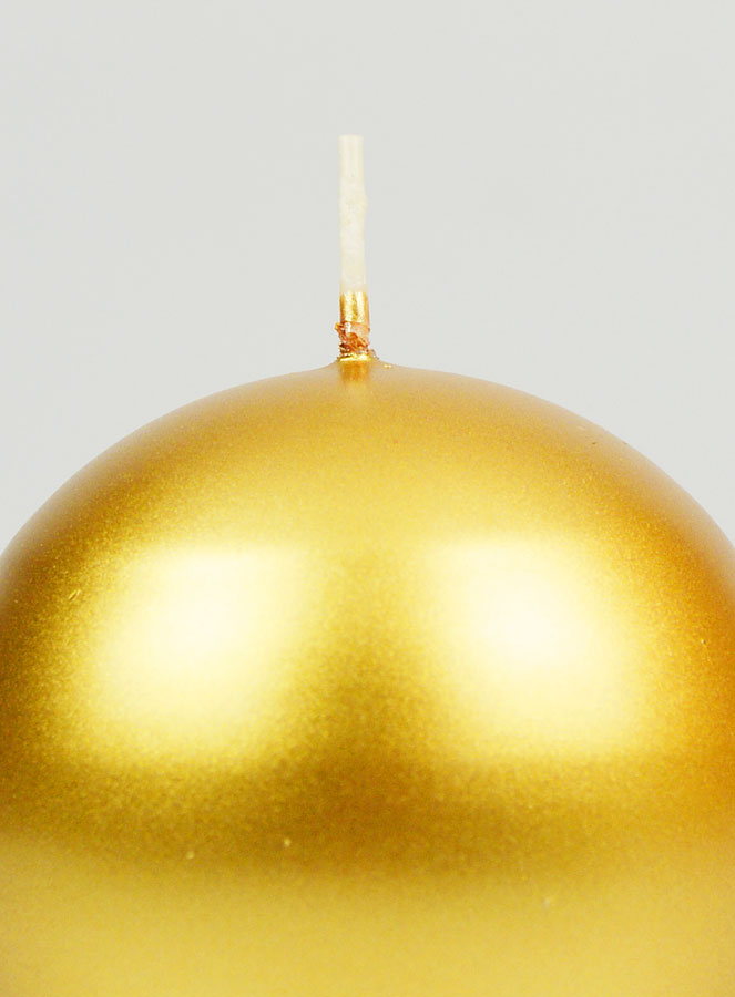 Candela Sfera Decorativa - 8cm (pic 3)