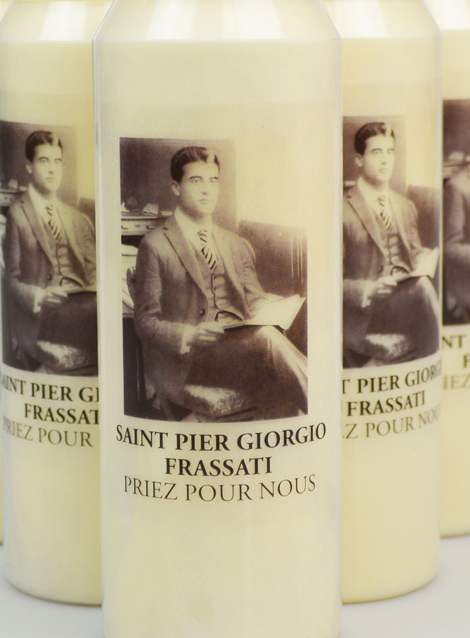 Set di 6 Candele Novena a San Pier Giorgio Frassati (pic 3)