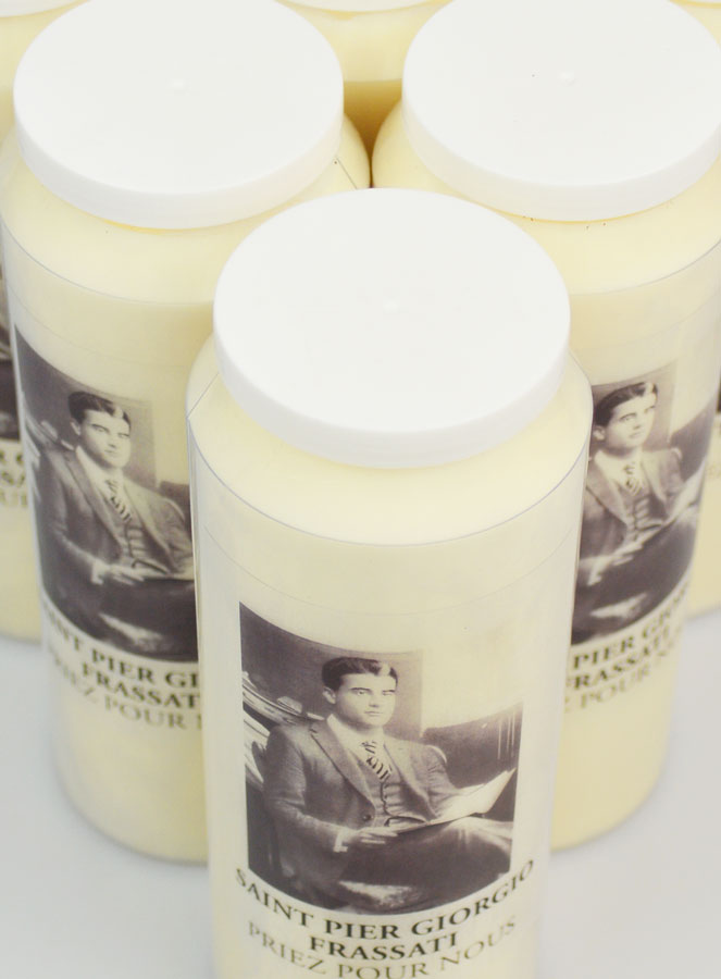 Set di 6 Candele Novena a San Pier Giorgio Frassati (pic 4)