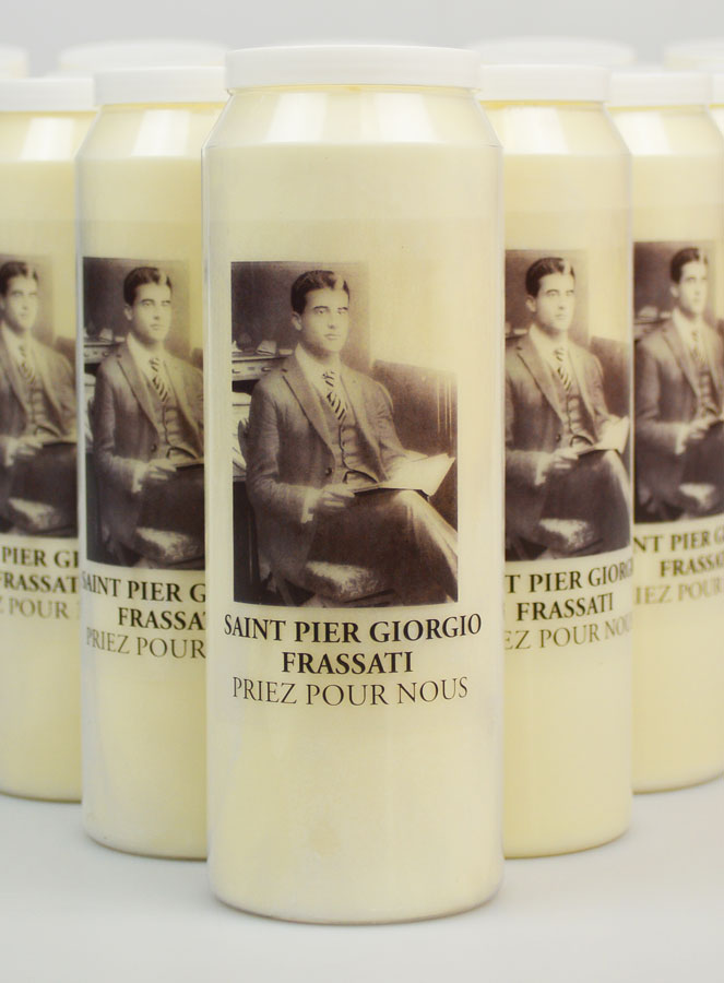 Set di 20 Candele Novena a San Pier Giorgio Frassati (pic 3)