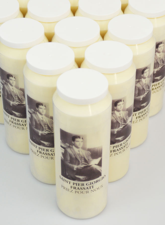 Set di 20 Candele Novena a San Pier Giorgio Frassati (pic 4)