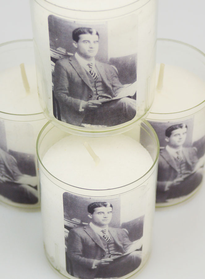 Set di 4 candele votive a San Pier Giorgio Frassati (pic 4)