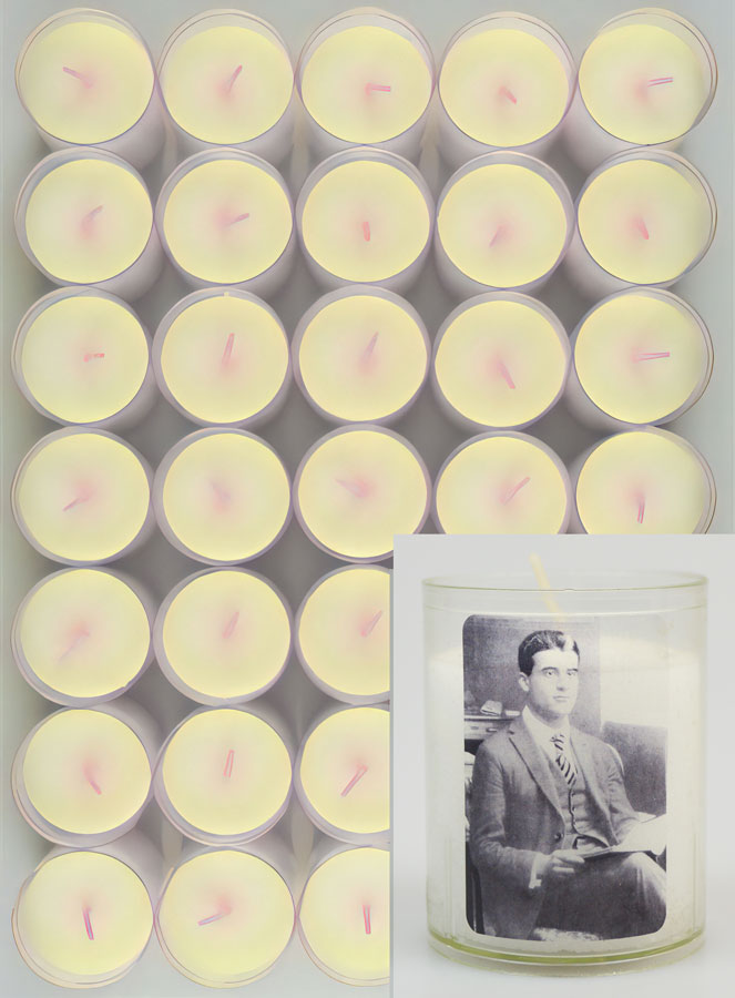 Set di 24 Candele votive San Pier Giorgio Frassati (pic 1)