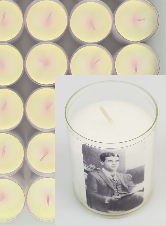 Set di 24 Candele votive San Pier Giorgio Frassati (pic 4)