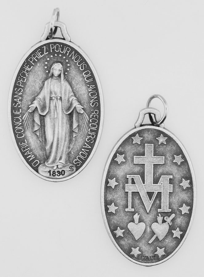 Medaglia Miracolosa 30 mm - Prière en Français (pic 1)