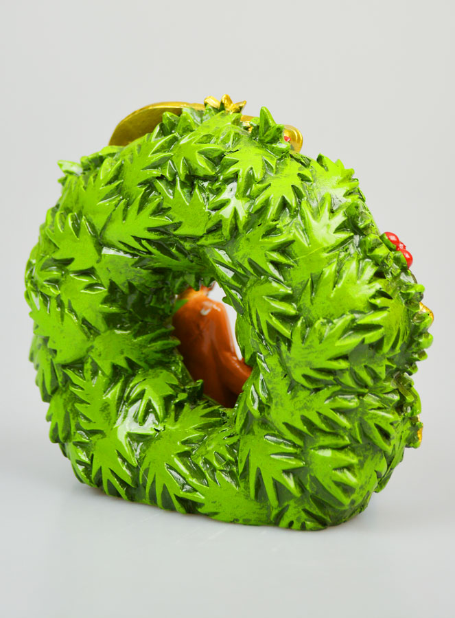 Corona di Natale Sacra Famiglia da Appoggio - 15cm (pic 4)