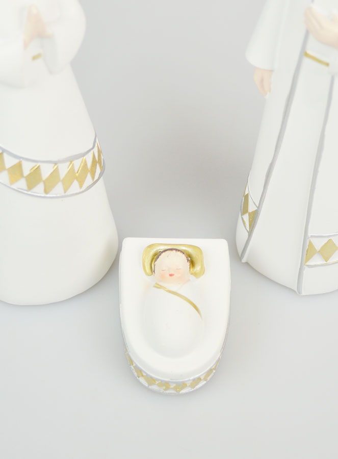 Presepe di Natale Sacra Famiglia - 17cm (pic 2)