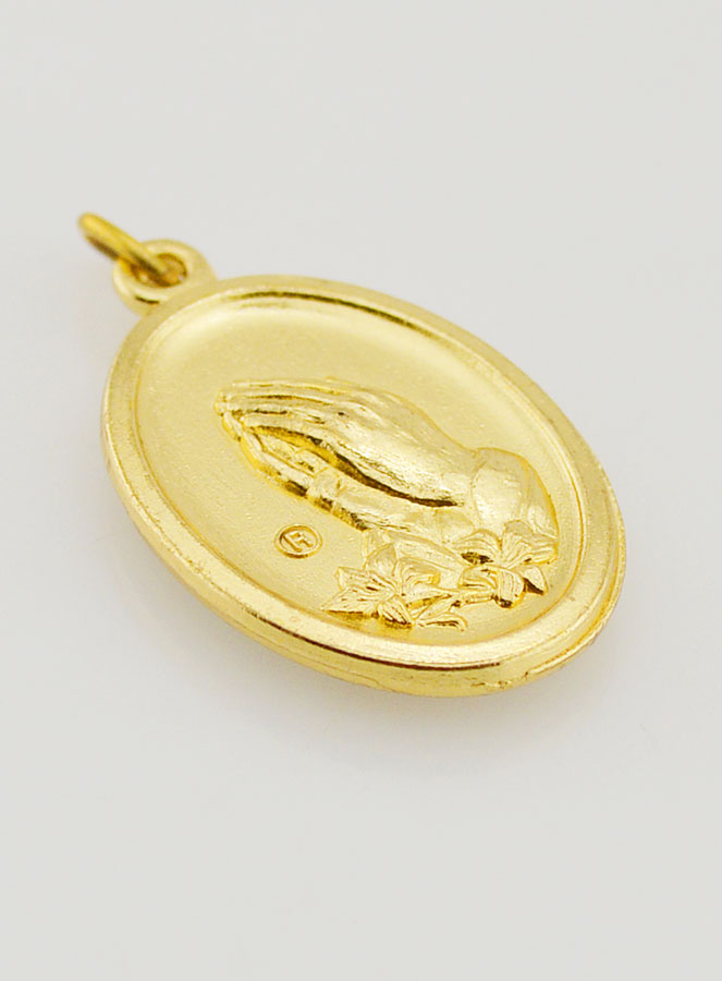Medaglia Miracolosa della Vergine Maria Colorata - 22mm (pic 4)