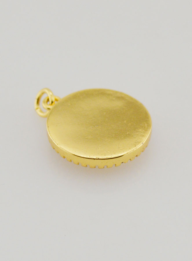 Medaglia Vergine Maria Miracolosa in Madreperla - 15mm (pic 4)