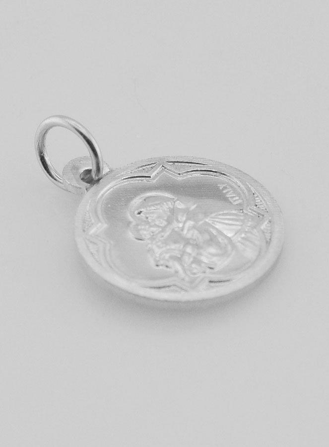 Medaglia Vergine Maria Miracolosa in Alluminio - 15mm (pic 4)