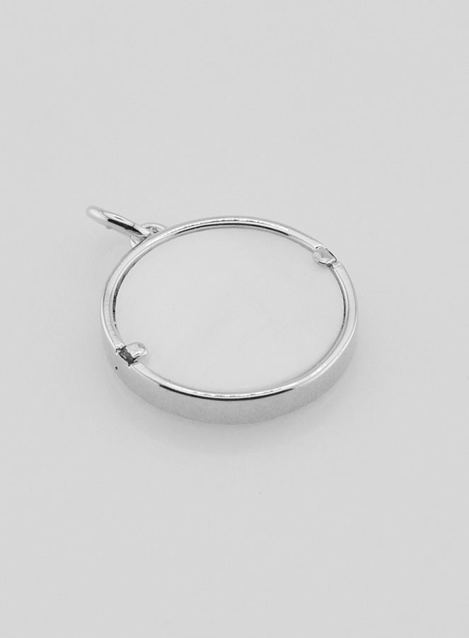 Medaglia Vergine Maria Miracolosa in Madreperla - 15mm (pic 4)