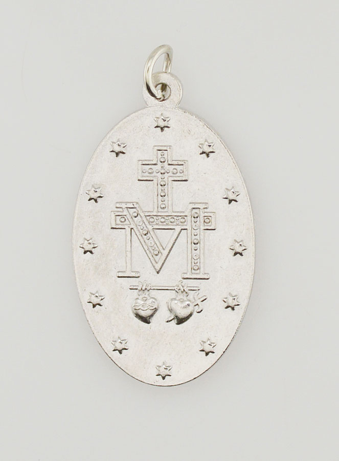 Medaglia Miracolosa Blu - 30mm (pic 4)