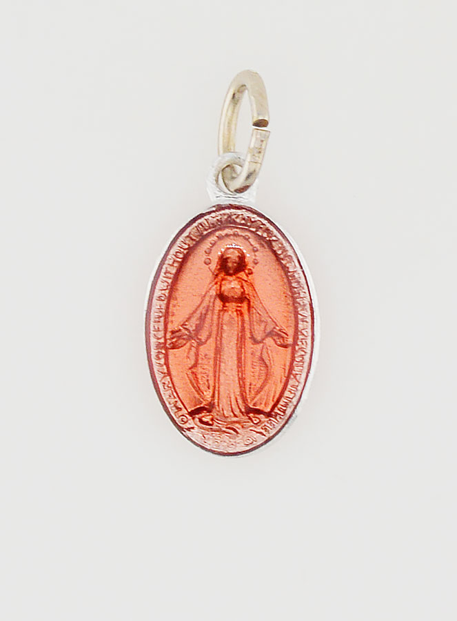 Medaglia Miracolosa Rossa - 14mm (pic 3)