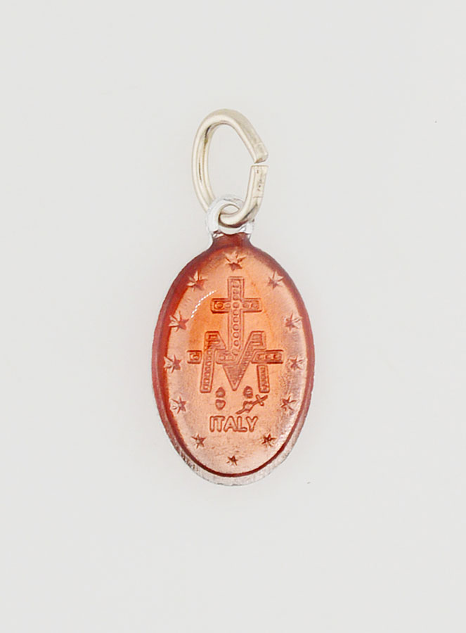 Medaglia Miracolosa Rossa - 14mm (pic 4)