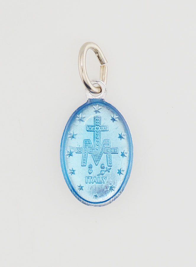 Medaglia Miracolosa Blu - 14mm (pic 4)
