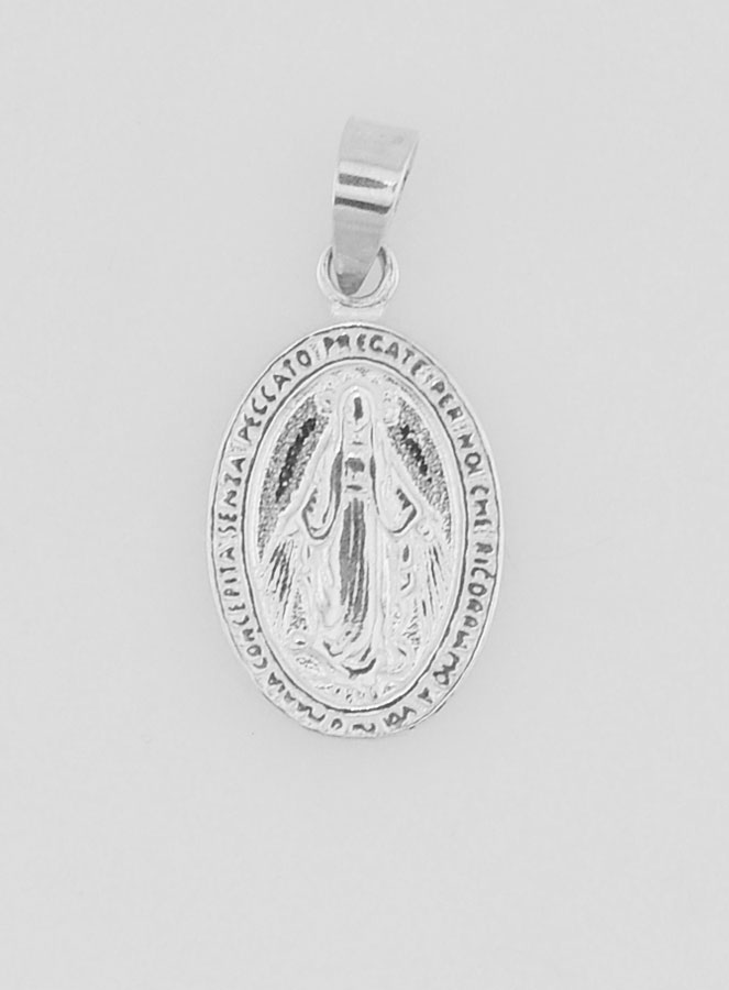 Medaglia Miracolosa della Rue du Bac in Argento - 13mm (pic 1)