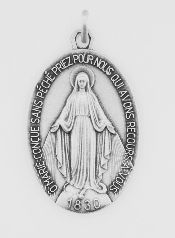 Grande Medaglia Miracolosa in Argento - 33mm (pic 1)
