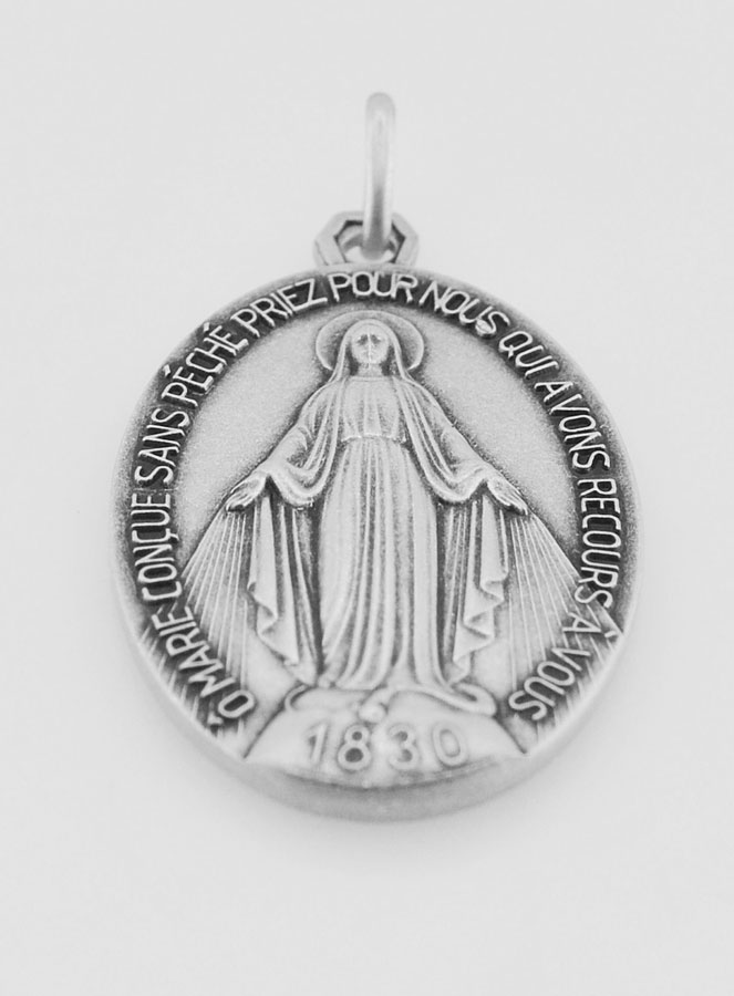 Grande Medaglia Miracolosa in Argento - 33mm (pic 2)
